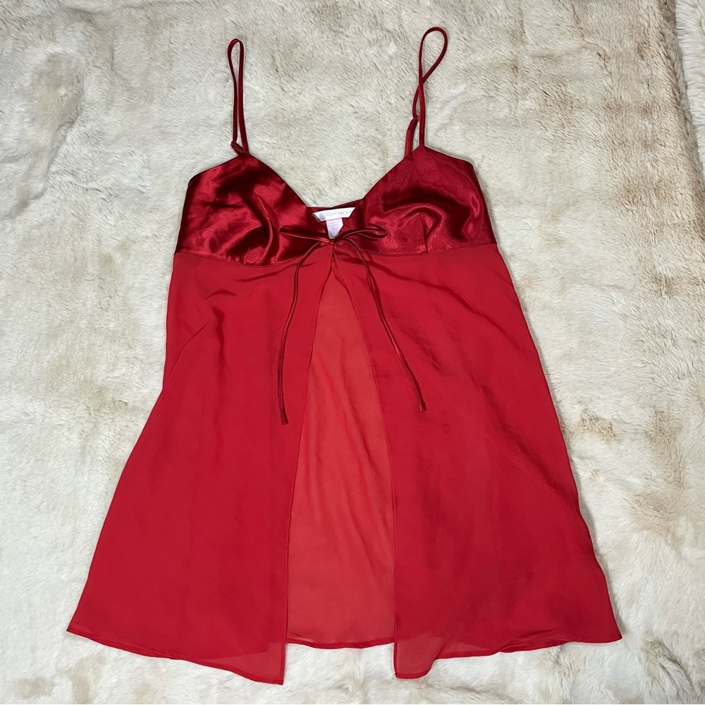Victoria’s Secret Red Babydoll Slip